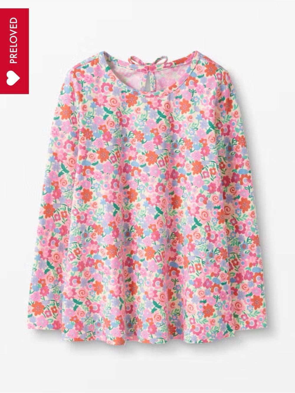 Hanna Andersson Swing Top - Pink Florals